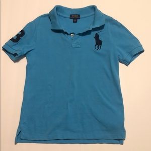 RALPH LAUREN polo turquoise size 7